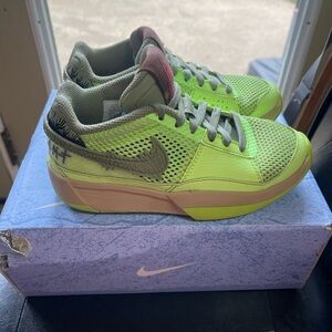 Nike Kids' Neon Green Low-Top Sneakers